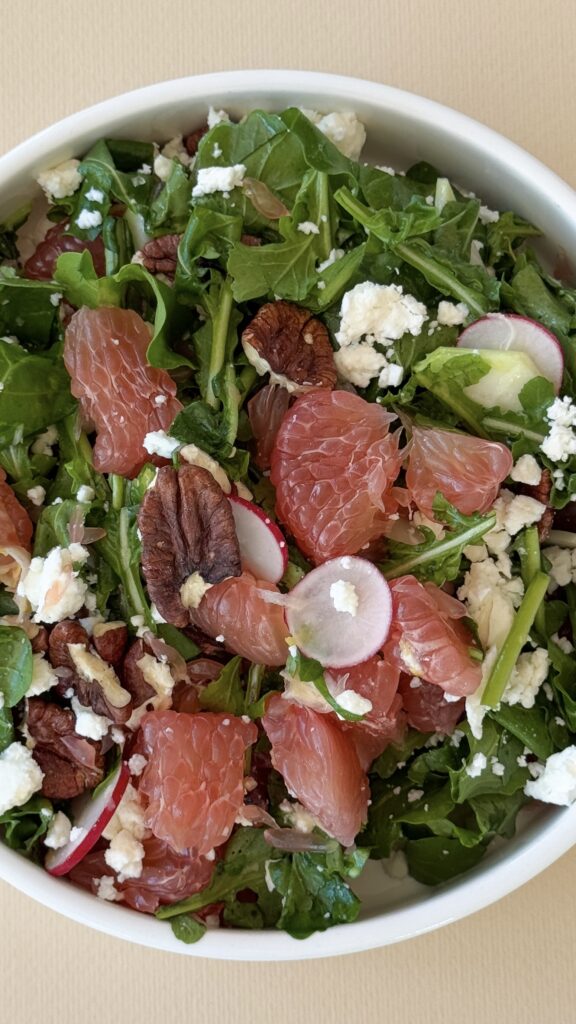 סלט פומלה פטה ופקאן